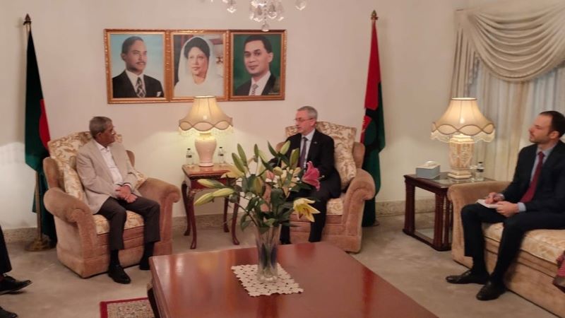 ইইউর রাষ্ট্রদূত মিলারের সাথে বিএনপির বৈঠক